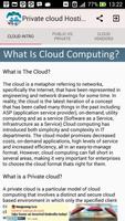 Private Cloud Hosting poster