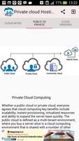 Private Cloud Hosting capture d'écran 1