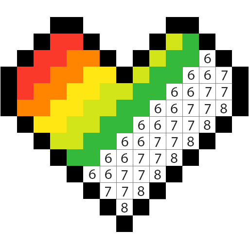 デジタルカラーゲーム - Color by Number