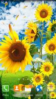 Sunflower Live Wallpaper Cartaz