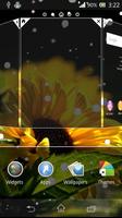 Sunflower live wallpaper تصوير الشاشة 1