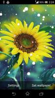 2 Schermata Sunflower live wallpaper