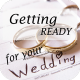 Getting ready for your wedding أيقونة