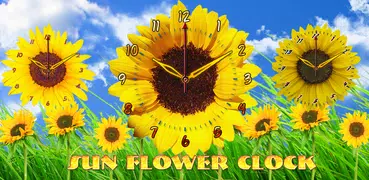 Sunflower Clock