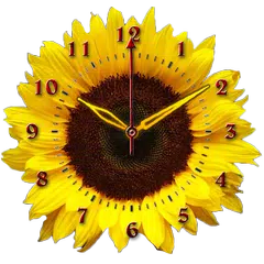 Sunflower Clock