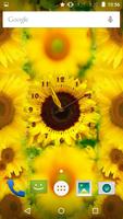 Sunflower Clock captura de pantalla 2