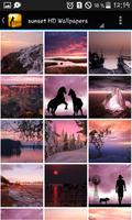 Pink sunset HD Wallpapers ảnh chụp màn hình 3