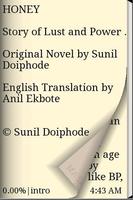English Novel Book - Honey capture d'écran 1