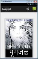 Poster Marathi Novel - Mrigajal