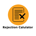 Rejection Calculator