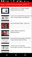 Learn Turkish Pronunciation capture d'écran 3