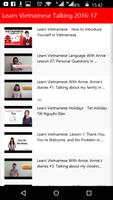 Learn Vietnamese Talking ポスター