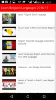 Learn Belgium Languages Ekran Görüntüsü 1