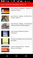 Learn German Reading capture d'écran 1