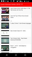 Learn Korean Verbs ảnh chụp màn hình 1