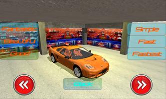 The Racing Car 3D Affiche