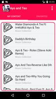 برنامه‌نما Ayo & Teo Music Lyric عکس از صفحه