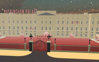 Buckingham Palace 3D Affiche