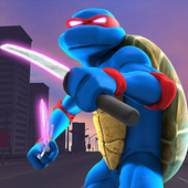 Ninja Shadow Turtle Warrior: Shadow Ninja Fighter Mod apk скачать последнюю версию бесплатно