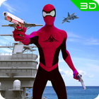 Superhero Navy Warship Battle - Hero Shooting icône