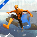Superhero City War Escape Hero 3D: Endless Running APK