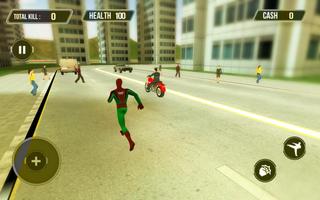 Super Hero Gangster Crime City - Jogo Mundial Aber imagem de tela 2