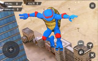 Turtle Warrior Dark Ninja: Tank Attack تصوير الشاشة 2