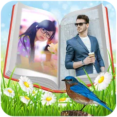 Book Dual Photo Frames