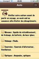 Voiture CheckList Affiche