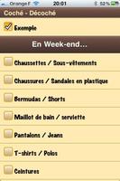 Valise CheckList screenshot 1