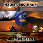 10000 All HD Sunset Wallpaper ícone