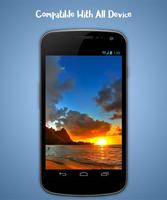 Sunset Live Wallpaper captura de pantalla 3