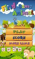 Find Animal(kids fun learning) poster
