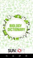 Biology  Dictionary Affiche