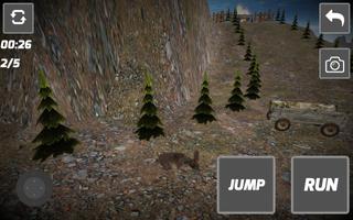 Wild Rabbit Simulator 3D capture d'écran 1