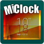 MiClock - Stacked Clock Widget