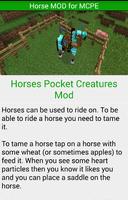 Horse MOD For MCPE.* ảnh chụp màn hình 1