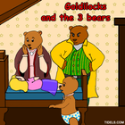 Goldilocks & Three Bears-Kids أيقونة