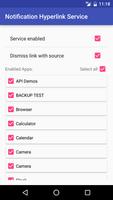 Notification Hyperlink Service اسکرین شاٹ 3