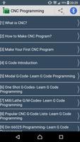 Guide To CNC Programming Affiche