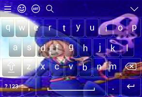 Little Sucy Keyboard Theme capture d'écran 1
