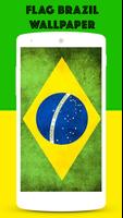 Flag Brazil Wallpaper Poster