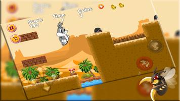 .super bugs run bunnys  adventure game Cartaz