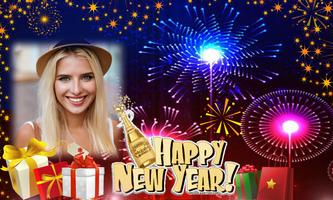 ็Happy New Year 2020 Photo Frame Decorate poster