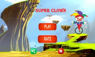 Super Clown jump and run Affiche