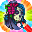 Sugar Skulls Mandala halloween Coloring Free Book