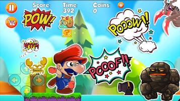 Super Jump Mario Run captura de pantalla 1