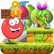 Super Red Ball: Red Ball in the Jungle Adventures