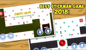 Stickman Vex - New Vector Man Adventure постер