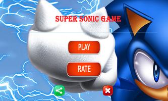 Super Sonic Juego Poster